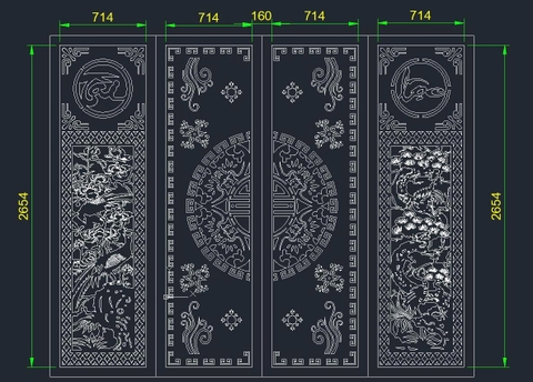HOA VĂN CỔNG CỬA ĐẸP BOMBAY - M93- LIMITED EDITION