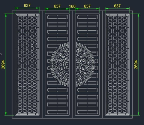 HOA VĂN CỔNG CỬA ĐẸP BOMBAY - M118- LIMITED EDITION