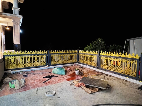 HÀNG RÀO CẮT BẰNG CNC LASER 6KW TẠI CNC LASER GIA LAI