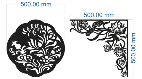 TỔNG HỢP MẪU HOA VĂN - CNC LASER GIA LAI