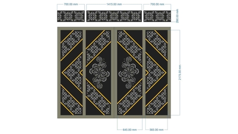TỔNG HỢP MẪU HOA VĂN - CNC LASER GIA LAI