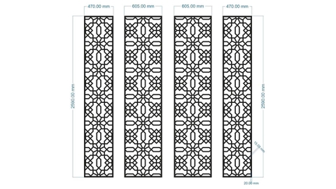 TỔNG HỢP MẪU HOA VĂN - CNC LASER GIA LAI