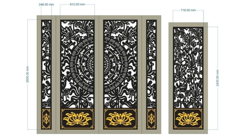 TỔNG HỢP MẪU HOA VĂN - CNC LASER GIA LAI