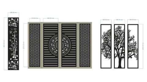TỔNG HỢP MẪU HOA VĂN - CNC LASER GIA LAI