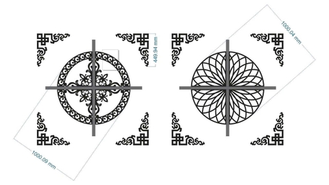 TỔNG HỢP MẪU HOA VĂN - CNC LASER GIA LAI