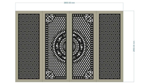 TỔNG HỢP MẪU HOA VĂN - CNC LASER GIA LAI