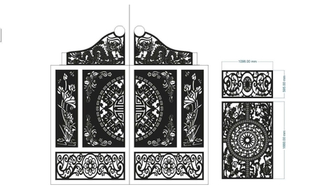 TỔNG HỢP MẪU HOA VĂN - CNC LASER GIA LAI