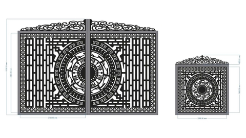 TỔNG HỢP MẪU HOA VĂN - CNC LASER GIA LAI