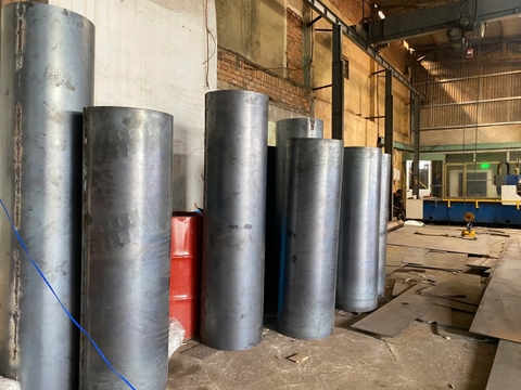 GIA CÔNG THÉP TẤM-UỐN ỐNG-LỐC ỐNG