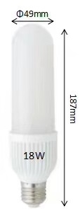 ĐÈN LED ỐNG SIÊU SÁNG 18W