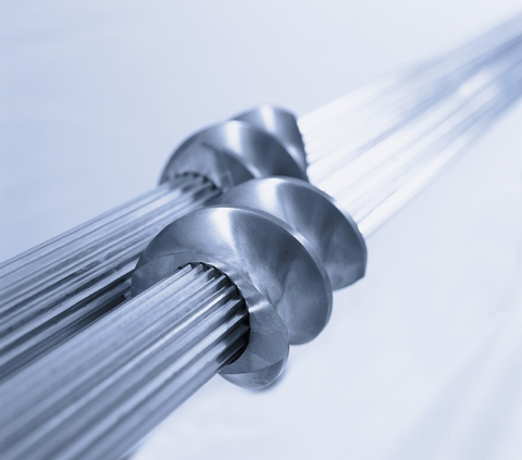 Cấu tạo của trục (Lõi vít) trong máy đùn nhựa trục vít đôi