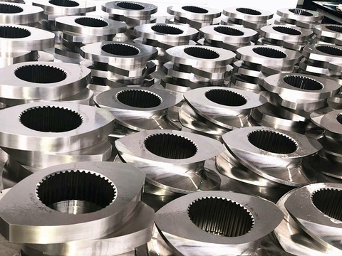 Đốt vít (các phần tử vít) trong máy đùn nhựa trục vít đôi