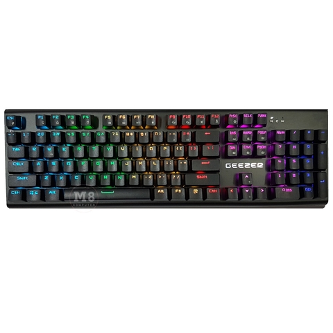 Bàn phím cơ Geezer GS2 RGB Blue Switch