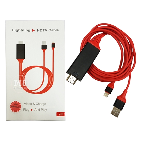 Dây Lightning to HDMI - Kết nối iPhone với Tivi