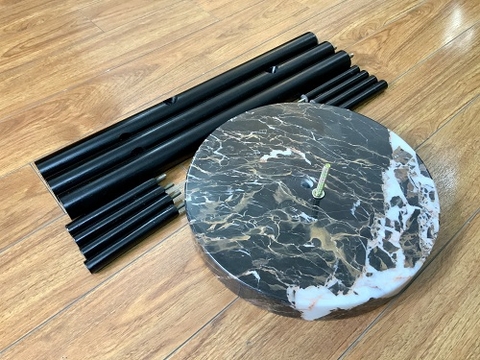 CÂY TREO QUẦN ÁO ĐẾ ĐÁ MARBLE TỰ NHIÊN