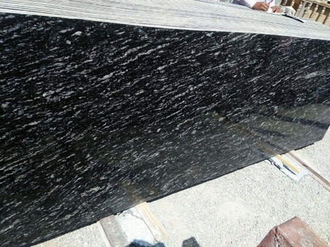 ĐÁ TỰ NHIÊN GRANITE NHẬP KHẨU ẤN ĐỘ - TIGER BLACK - ĐEN DA BÁO