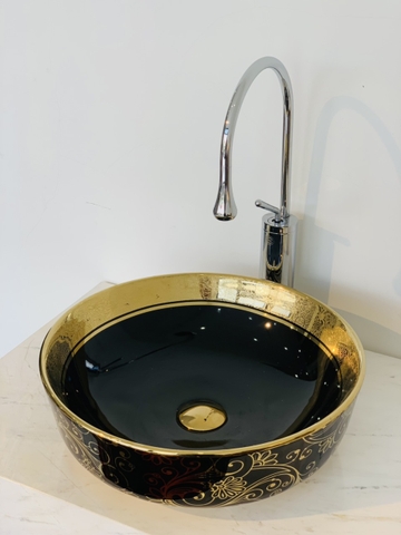 LAVABO SỨ LỖI - THANH LÝ XẢ KHO - MÃ 149 ĐEN