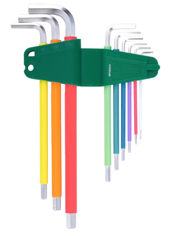 BỘ LỤC GIÁC 9 CHI TIẾT - HỆ MÉT SATA - 09103CH