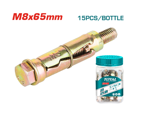BỘ 15 NEO NẶNG M8X65MM TOTAL - WJHA0806511