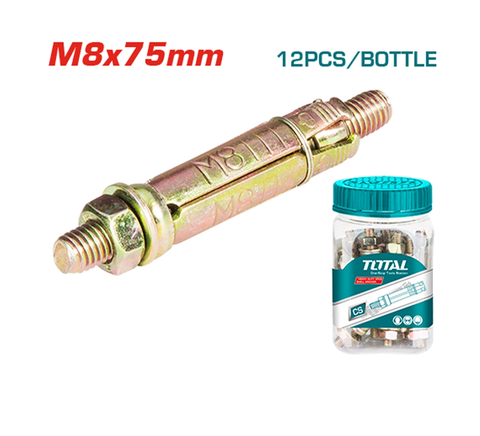 BỘ 12 NEO NẶNG M8X75MM TOTAL - WJHA0807521