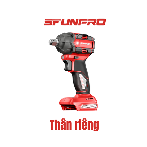 MÁY MỞ ỐC 500N.m PIN 20V/4Ah (2PIN, 1SẠC) SFUNPRO - S20M500A