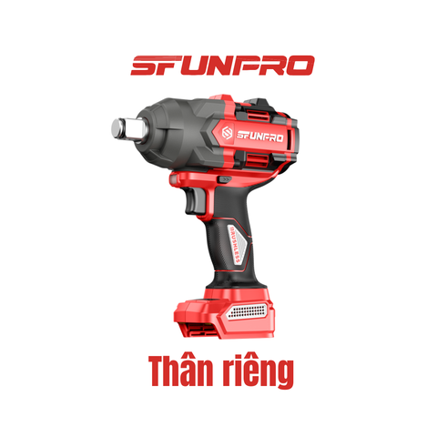 MÁY MỞ ỐC 1000N.m PIN 20V/4Ah (2PIN, 1SẠC) SFUNPRO - S20M1000A-4AH