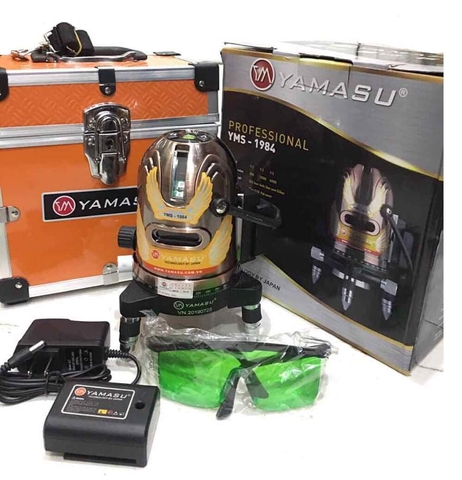 MÁY CÂN BẰNG LASER 5 TIA XANH YAMASU