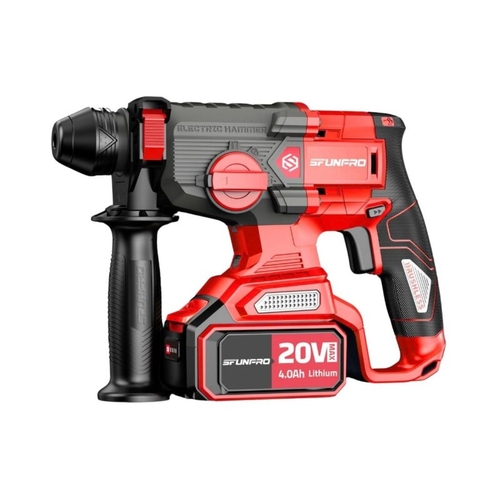MÁY KHOAN BÊ TÔNG 3CN PIN 20V/4Ah (2PIN, 1SẠC) SFUNPRO - S20DCD26A