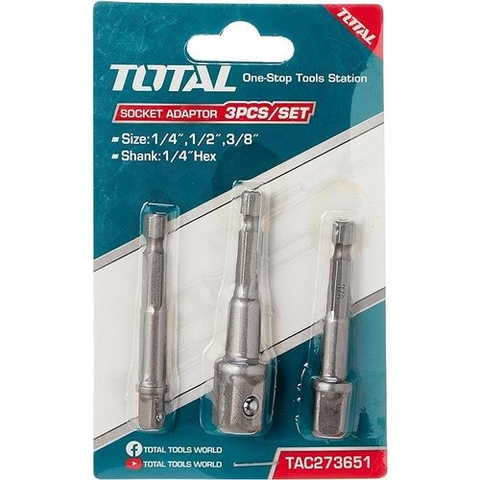 BỘ 3 ĐẦU CHUYỂN VẶN TUÝP TOTAL - TAC273651