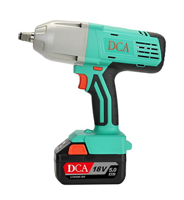 MÁY SIẾT BULONG DÙNG PIN 18V/5Ah (2PIN, 1SẠC) DCA - ADPB20F