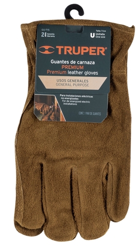 GĂNG TAY DA THỢ ĐIỆN, CỔ TAY ĐÀN HỒI TRUPER - GU-715