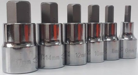 BỘ KHẨU 1/2" ĐẦU LỤC GIÁC HỆ M TRUPER - JPH-1/2X6M