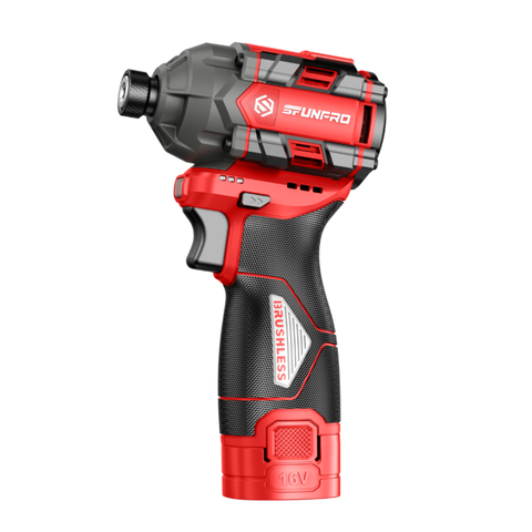 MÁY SIẾT VÍT 150N.m PIN 16V/2Ah (2PIN, 1SẠC) SFUNPRO - S16M150A