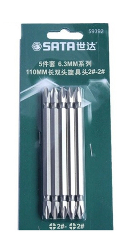 MŨI VÍT BAKE 2 ĐẦU 1/4'' DÀI 110MM SATA - 59392