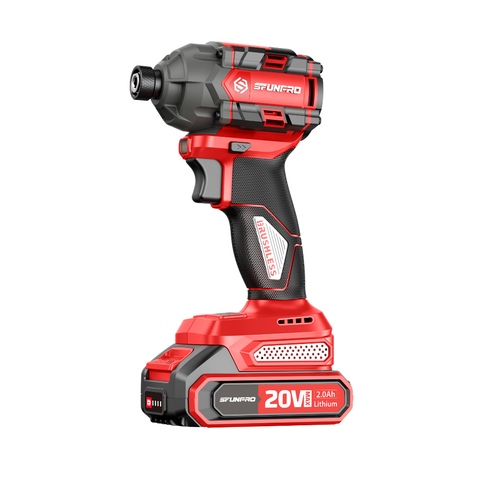 MÁY SIẾT VÍT 230N.m PIN 20V/2Ah (2PIN, 1SẠC) SFUNPRO - S20M230A