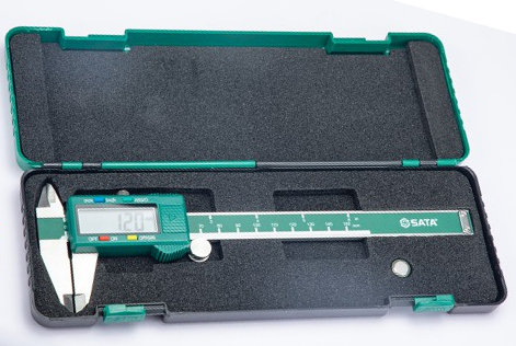THƯỚC CẶP ĐIỆN TỬ ĐO ĐƯỜNG KÍNH 0-150MM SATA - 91511