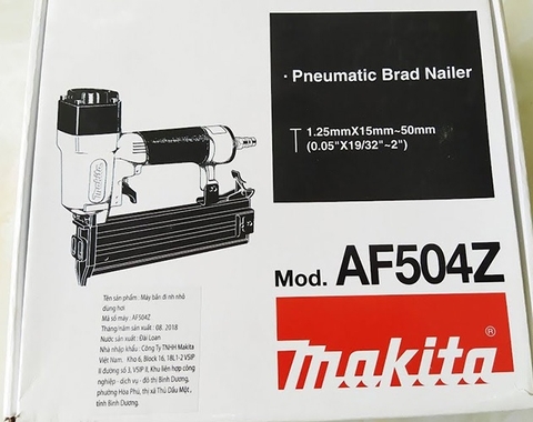 MÁY BẮN ĐINH 15-50MM MAKITA - AF504Z