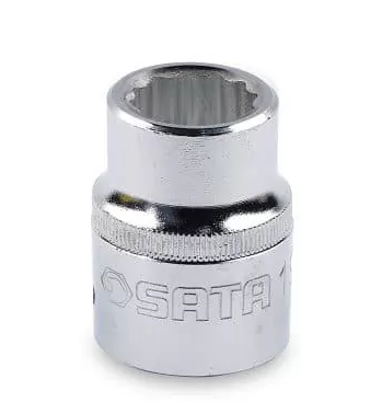 ĐẦU TUÝP 12 CẠNH 3/4IN-30MM THÉP CROM SATA - 16612