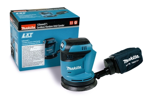 MÁY CHÀ NHÁM QUỸ ĐẠO TRÒN DÙNG PIN 18V (KHÔNG KÈM PIN SẠC) MAKITA - DBO180Z