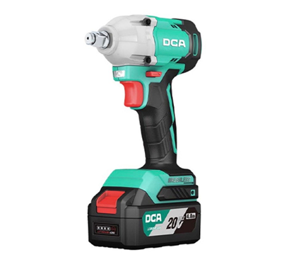 MÁY SIẾT BULONG (M12-M16) DÙNG PIN 20V/4.0Ah 2PIN, 1SẠC KHÔNG CHỔI THAN DCA - ADPB298BM