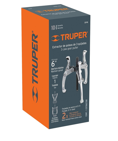 CẢO 3 CHẤU 6"/150MM TRUPER - EX-P6