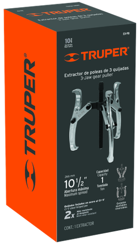 CẢO 3 CHẤU 8"/200MM TRUPER - EX-P8