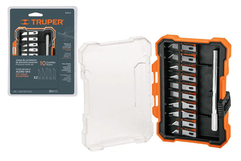 BỘ DAO ĐA NĂNG 10 MÓN TRUPER - EXA-11