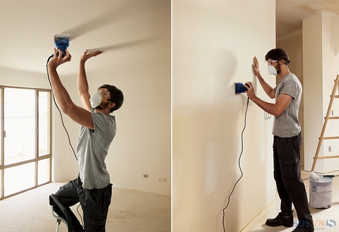 MÁY CHÀ NHÁM RUNG 220W BOSCH - GSS140