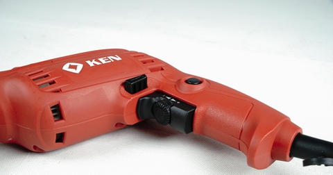 MÁY KHOAN SẮT 10mm-350W (CÓ CHỈNH TỐC ĐỘ+ĐẦU TỰ ĐỘNG) KEN - 6410JER