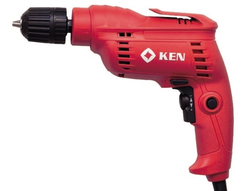 MÁY KHOAN SẮT 10mm-350W (CÓ CHỈNH TỐC ĐỘ+ĐẦU TỰ ĐỘNG) KEN - 6410JER