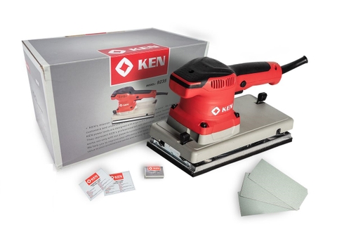 MÁY CHÀ NHÁM 114mmx234mm, 550w KEN - 9235