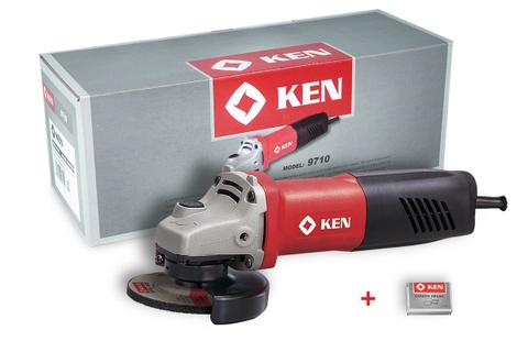 MÁY MÀI GÓC 100mm/710w ( (CÔNG TẮC ĐUÔI) KEN - 9710