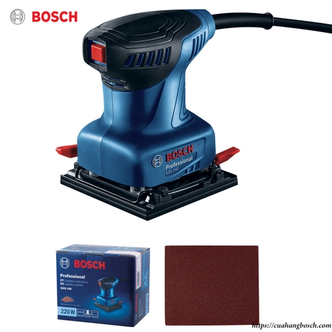 MÁY CHÀ NHÁM RUNG 220W BOSCH - GSS140