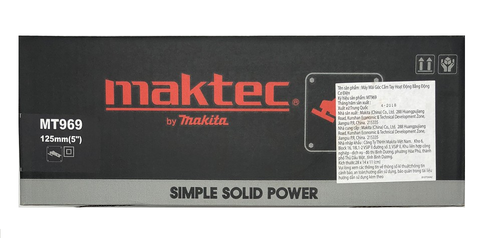 MÁY MÀI GÓC 125MM 850W MAKTEC - MT969
